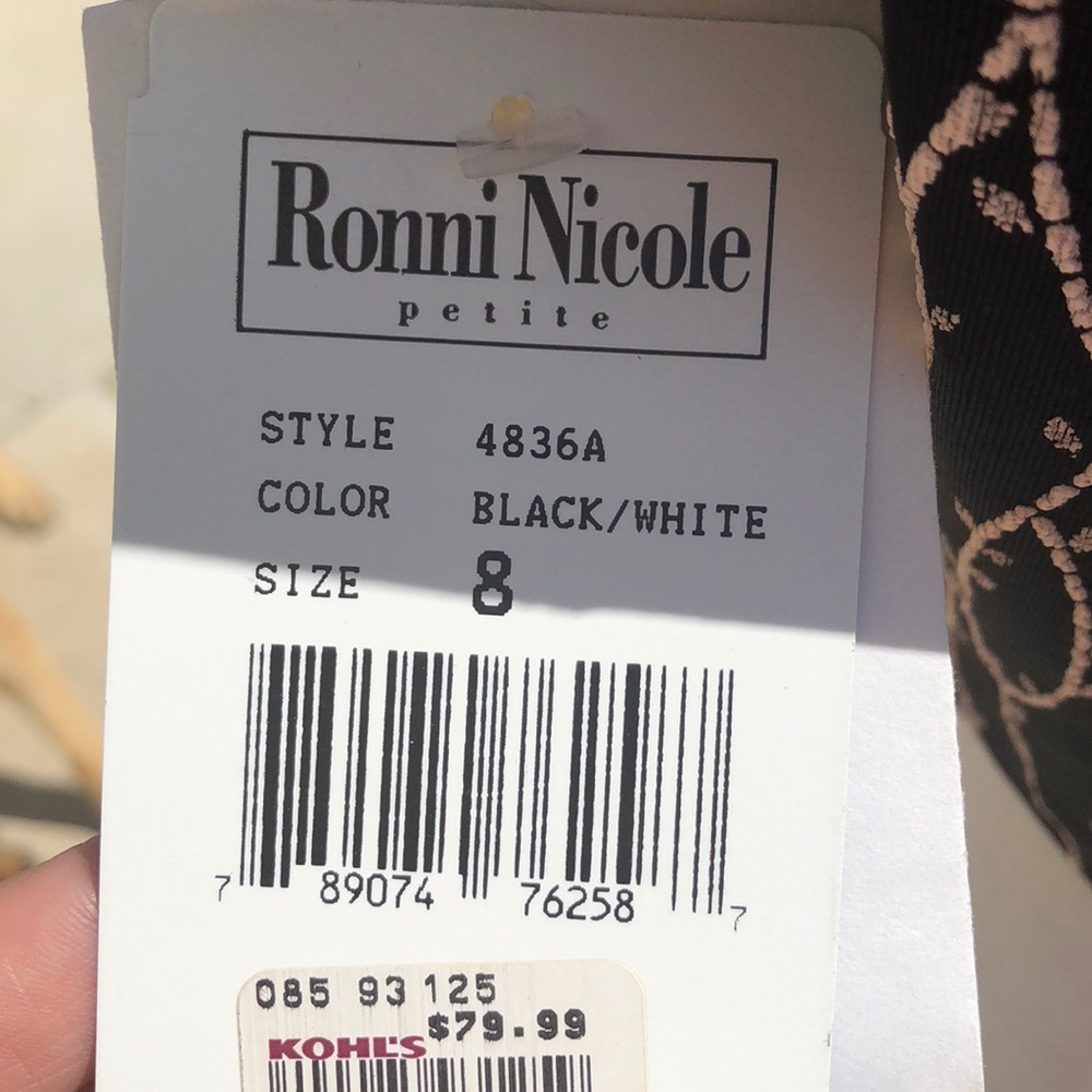 Vintage 90’s Ronnie Nicole Crop Shirt 8P - Picture 4 of 4